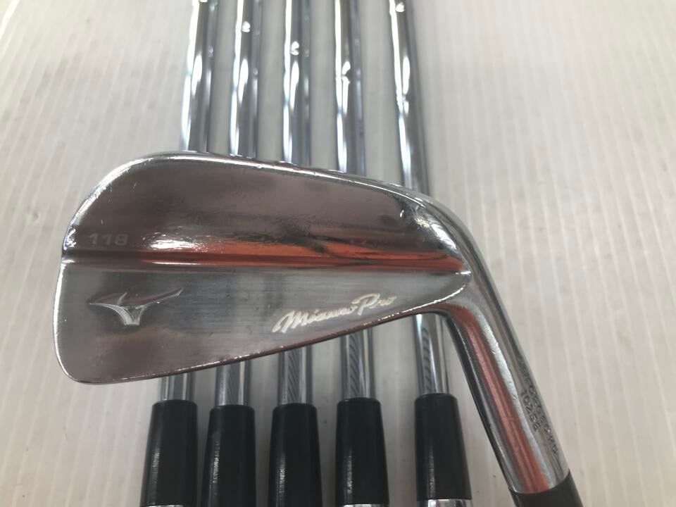 ミズノ プロ 118 ♯5～P 6本セット DG x100 中古品 送料無料 Mizuno Pro 118 | X100 | ﾀﾞｲﾅﾐｯｸｺﾞｰﾙﾄﾞﾂｱｰｲｼｭｰUS | 中古