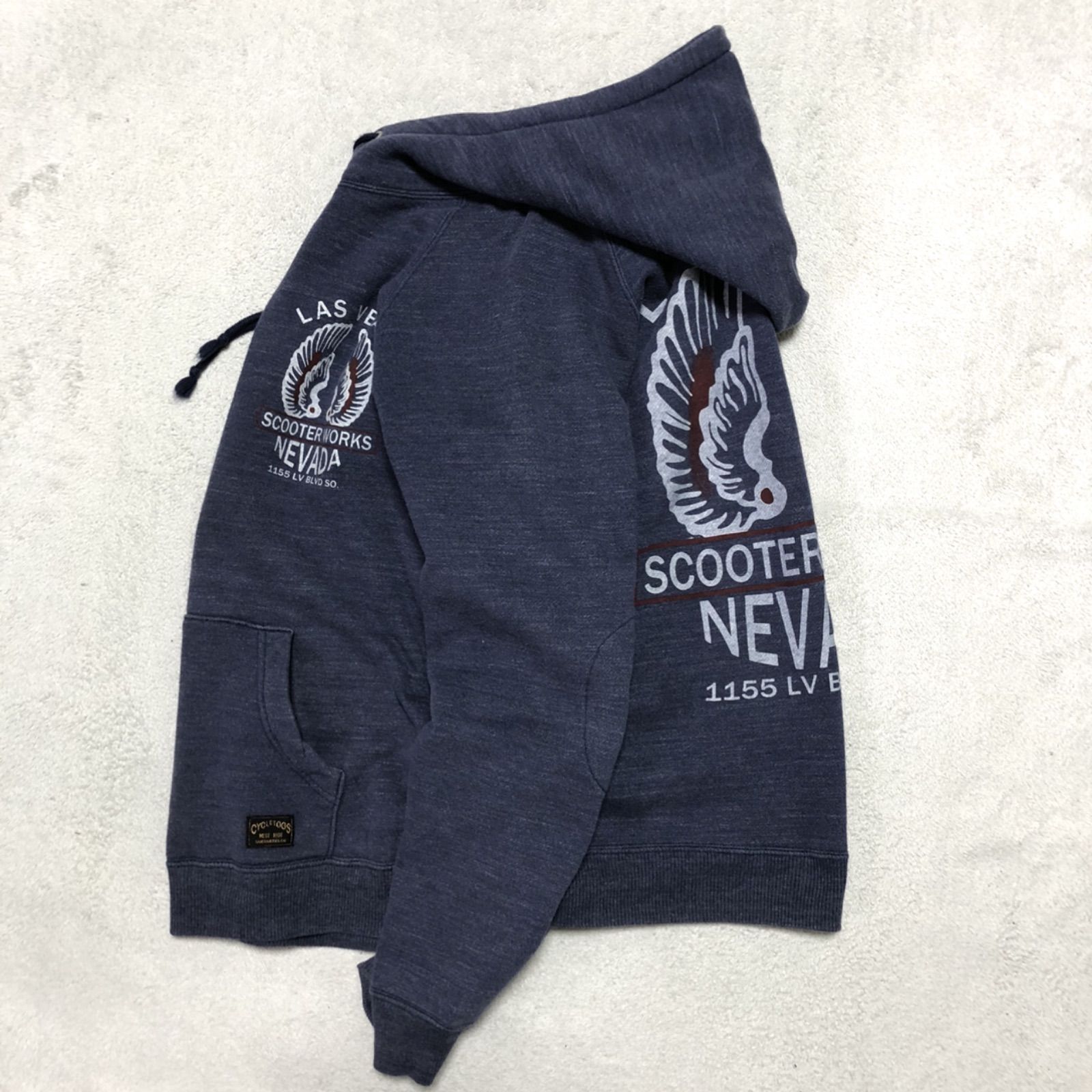 WEST RIDE SWEAT HOODIE スウェットフーディー パーカー プルオーバー 