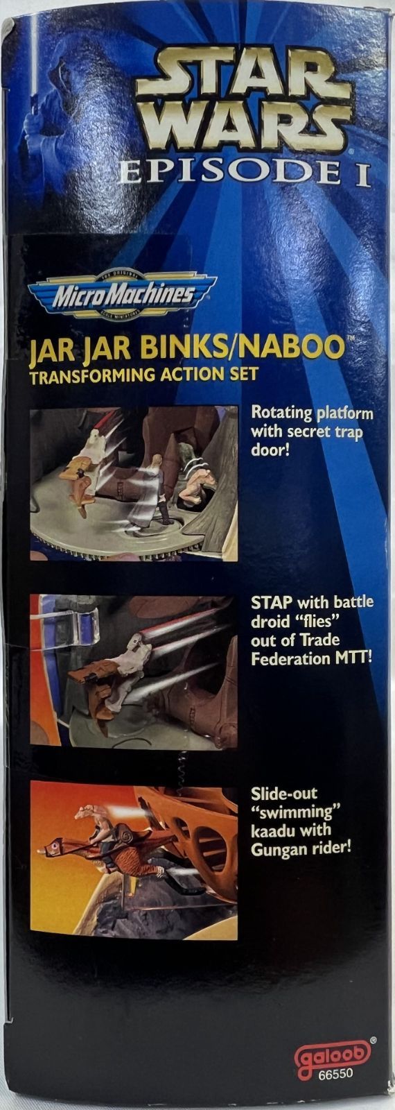 未開封、箱傷みあり スター・ウォーズ エピソード1 マイクロマシーン