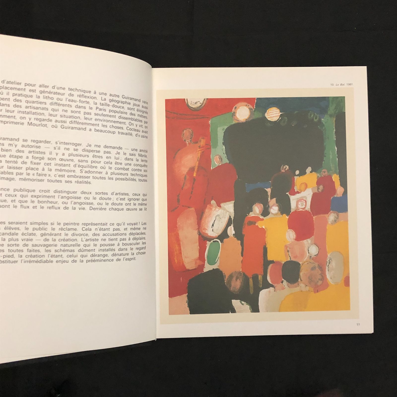 ポールギヤマン画集 Guiramand, oeuvres graphiques Texte de