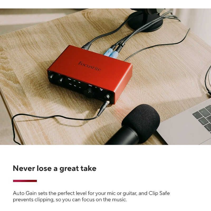 新品 未開封 】 FOCUSRITE オーディオインターフェース Scarlett 2i2