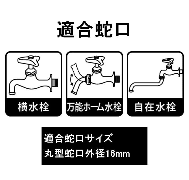 ねじれにくいホース