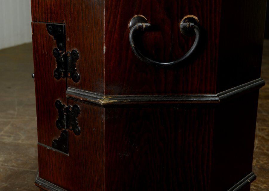 蔵A4712 李朝家具 八角箱 小箪笥 李朝小物収納箱 WWW_IBETON_RU