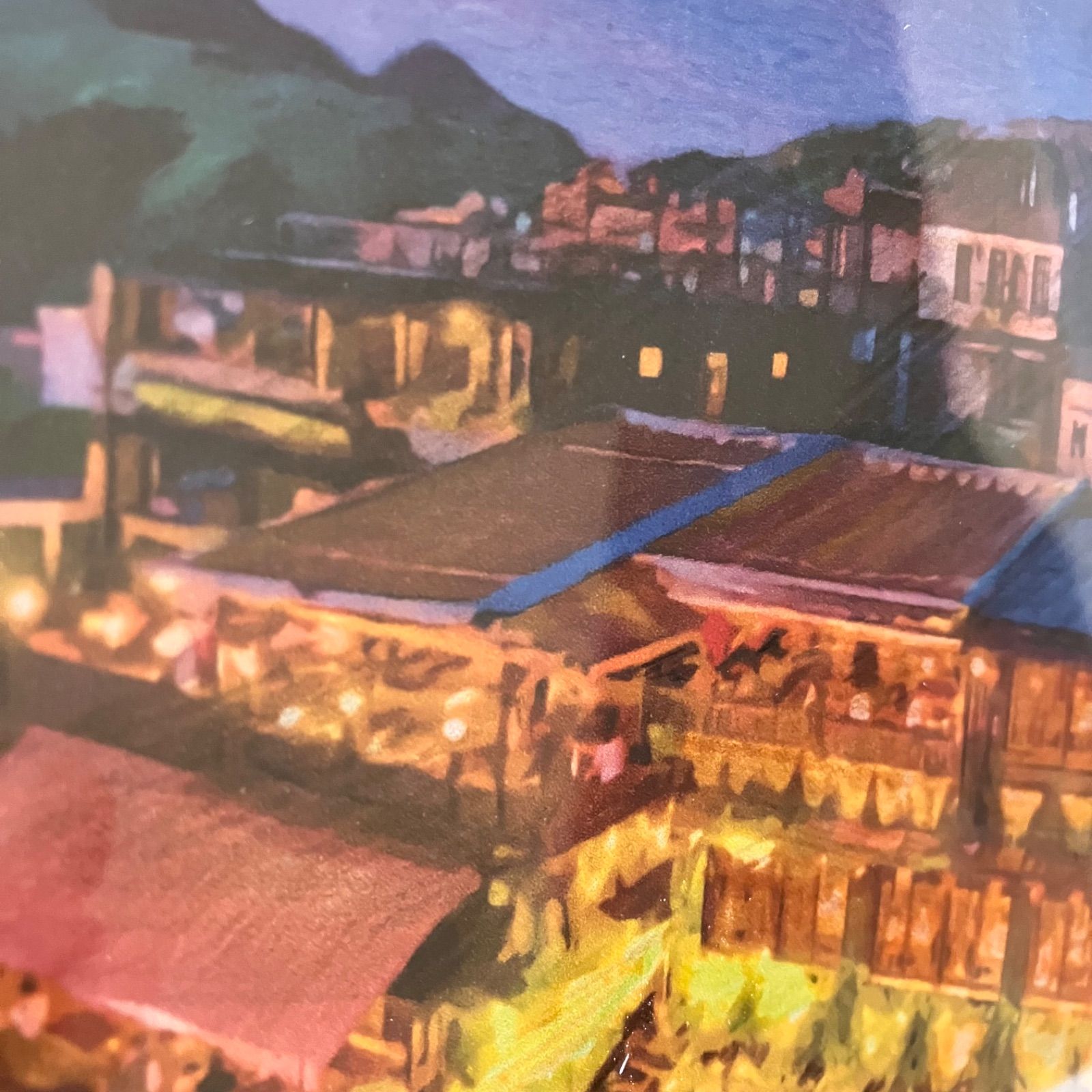 ジブリアート13千と千尋の神隠し「Asian Night」32.7㎝×24.0㎝