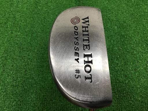オデッセイ WHITE HOT 5 35インチ パター PT スチール フレックスその他 メンズ 男性用 右利き 右用 Dランク ゴルフクラブ