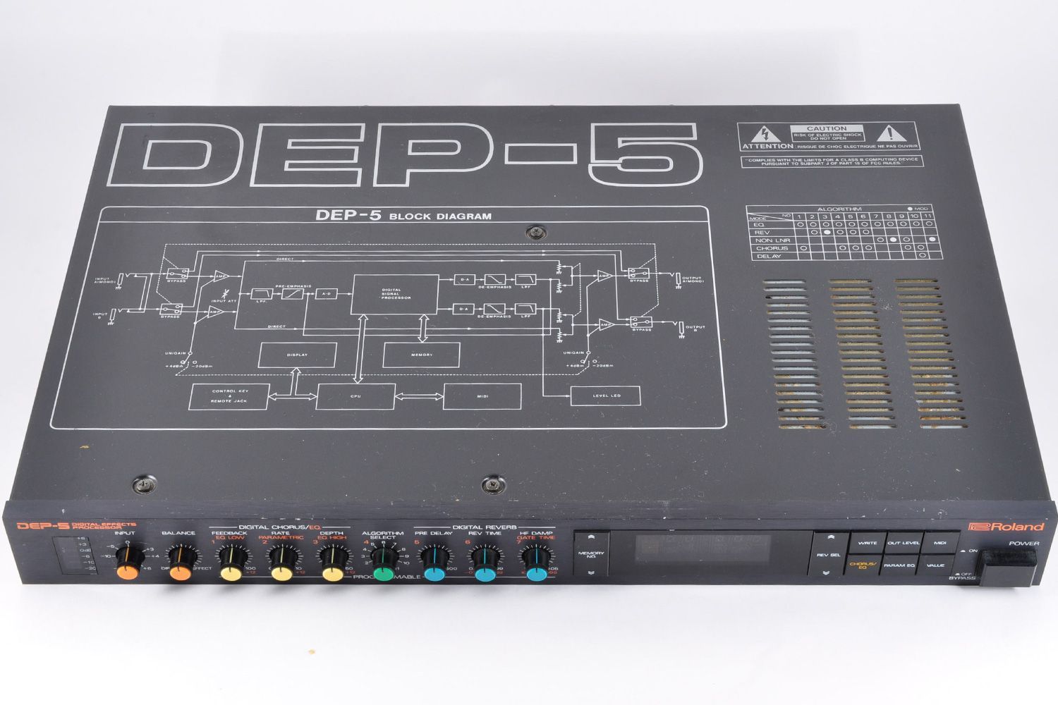 Roland DEP-5 Digital Effects Processor Reverb Delay Chorus 1U Rack