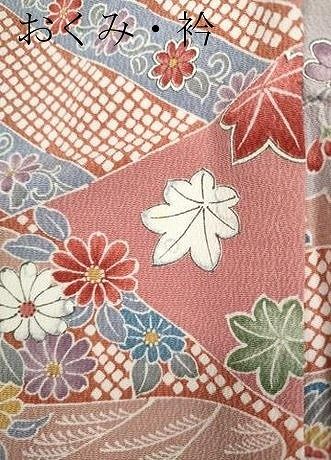 平和屋着物○上質な小紋 雲重ね鳳凰花蝶文 正絹 逸品 CAAZ2464ut