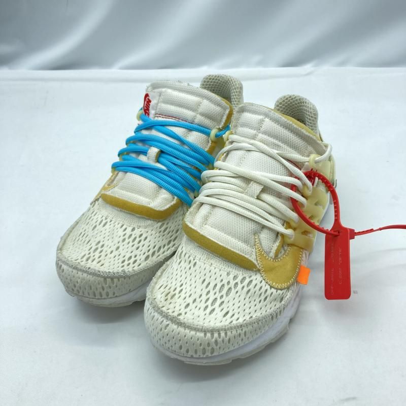 中古】OFF-WHITE×NIKE AIR PRESTO White/Black/Cone サイズ27cm AA3830