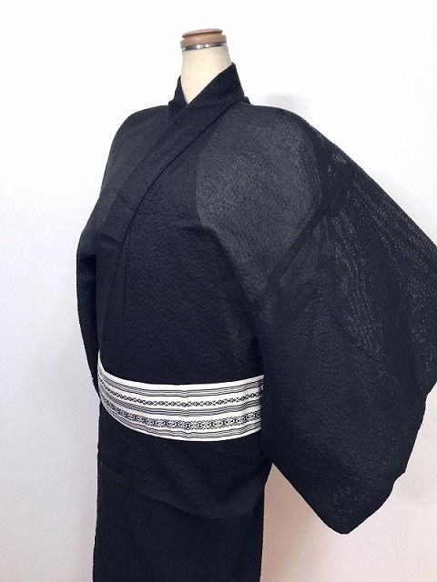 有松絞り【浴衣】希少色 花柄 綿 夏着物 有松鳴海絞り 赤 白 紅色