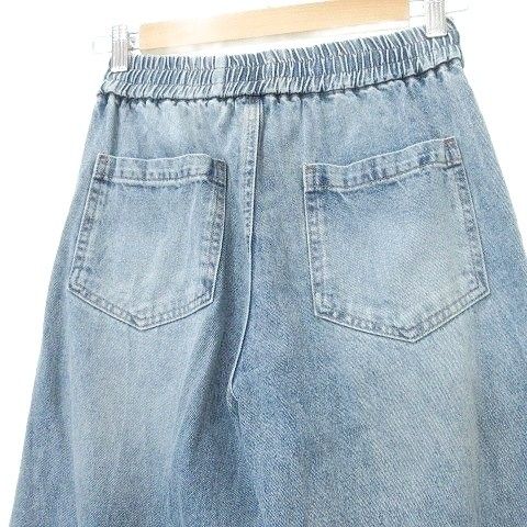 新品タグ付き】サスペンダーデニム レリューム サスペンダーデニム 38