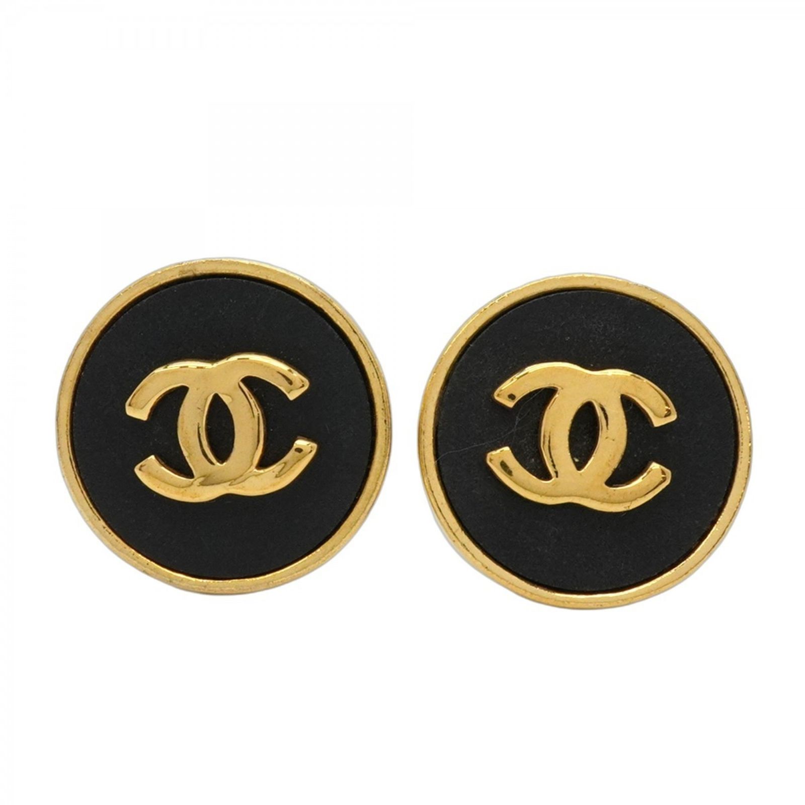 CHANEL GP シャネル サークル イヤリング 1496 シャネル(Chanel) シャネル イヤリング ココマーク サークル GP