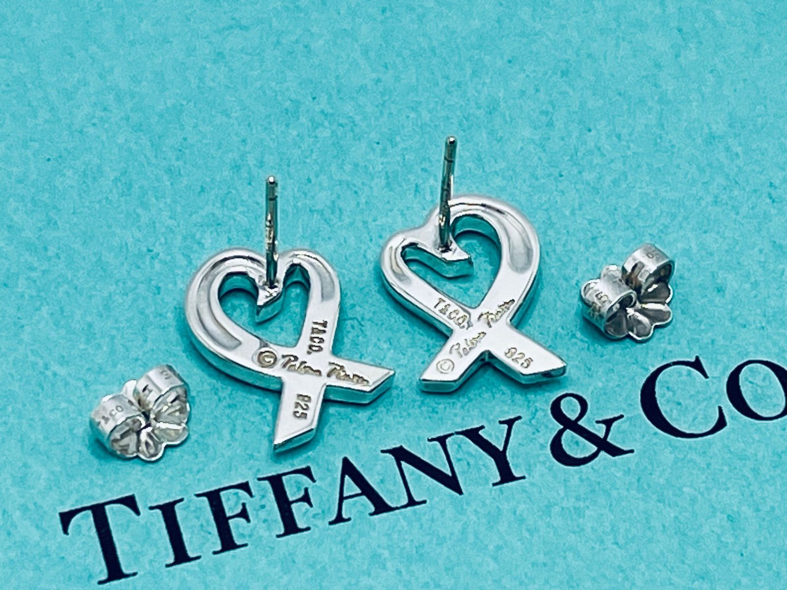 a111 Tiffany&Co. ティファニー ラビングハート ピアス パロマピカソ