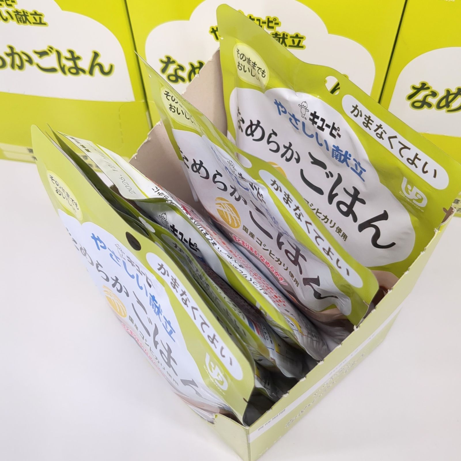 なめらかごはん 36袋】キューピー 介護食 150g 区分4 かまなくてよい