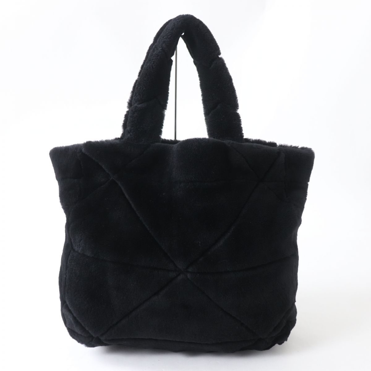 未使用品◎イタリア製 PRADA プラダ 1BG427 レディース ロゴ ポーチ 