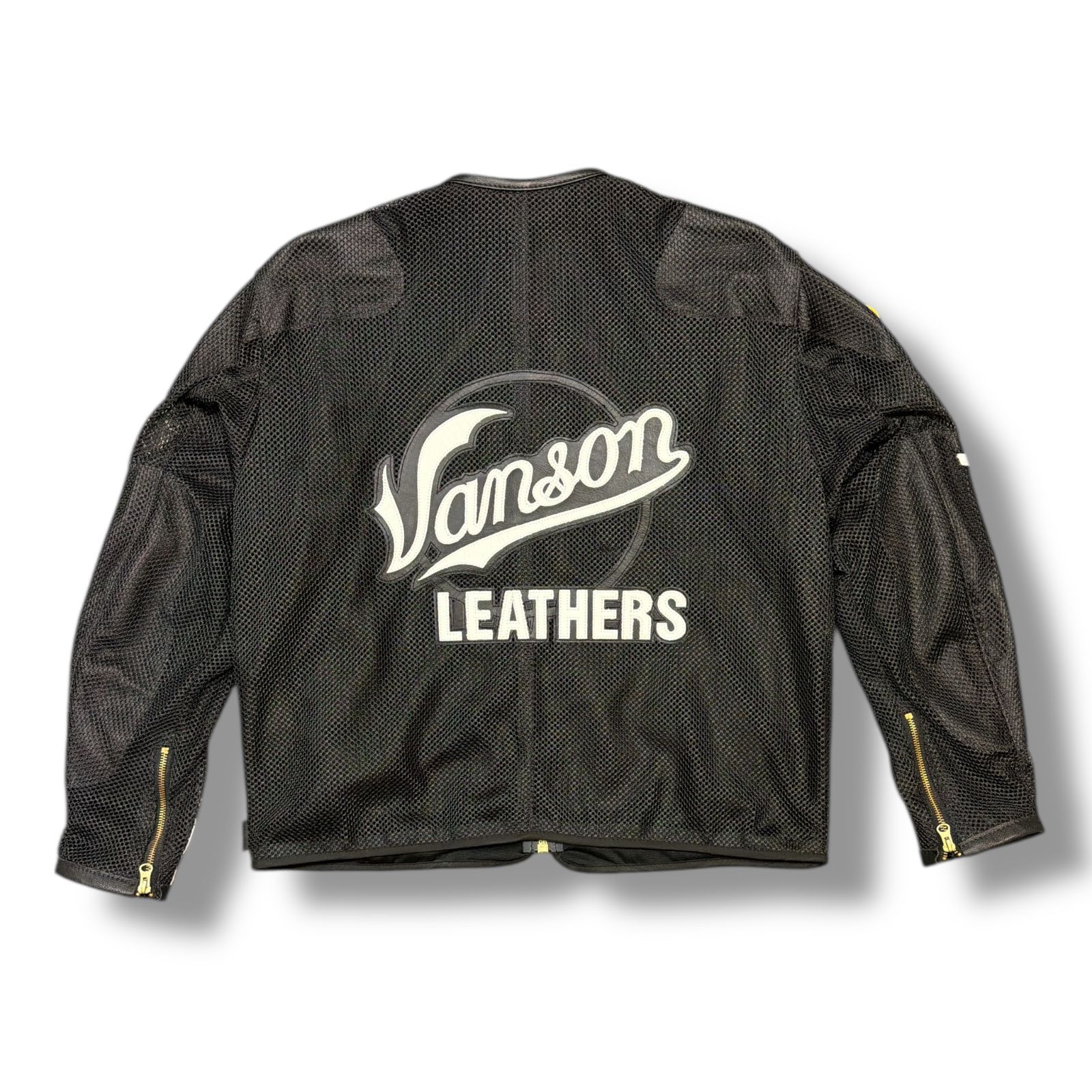 supreme ブルゾン 国内正規 Supreme 22SS Vanson Leathers Mesh Jacket バンソン