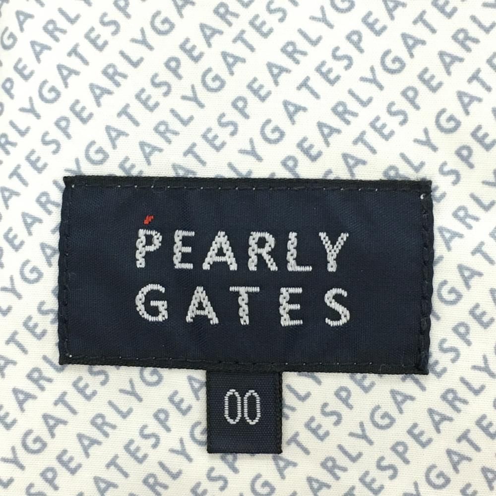 販売 【新品】パーリーゲイツ スカート ブルーグレー×白 ロゴ総柄