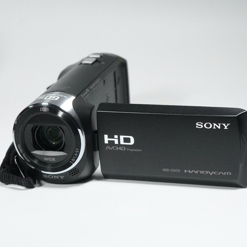美品　Sony hdr-cx470 動作良好です　元箱付属 SONY ソニー HDR-CX470 ブラック元箱 動作OK 1週間保証 /1181