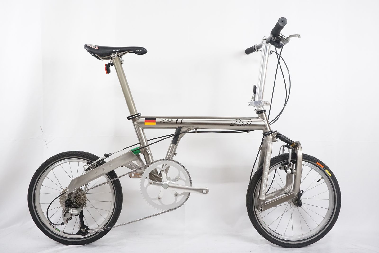 ライズ アンド ミューラー 16インチ 折りたたみ自転車 BD-1 【モノ市場 東海店】 R＆M 「ライズアンドミューラー」 BD-1 TI 2001年モデル 16インチ