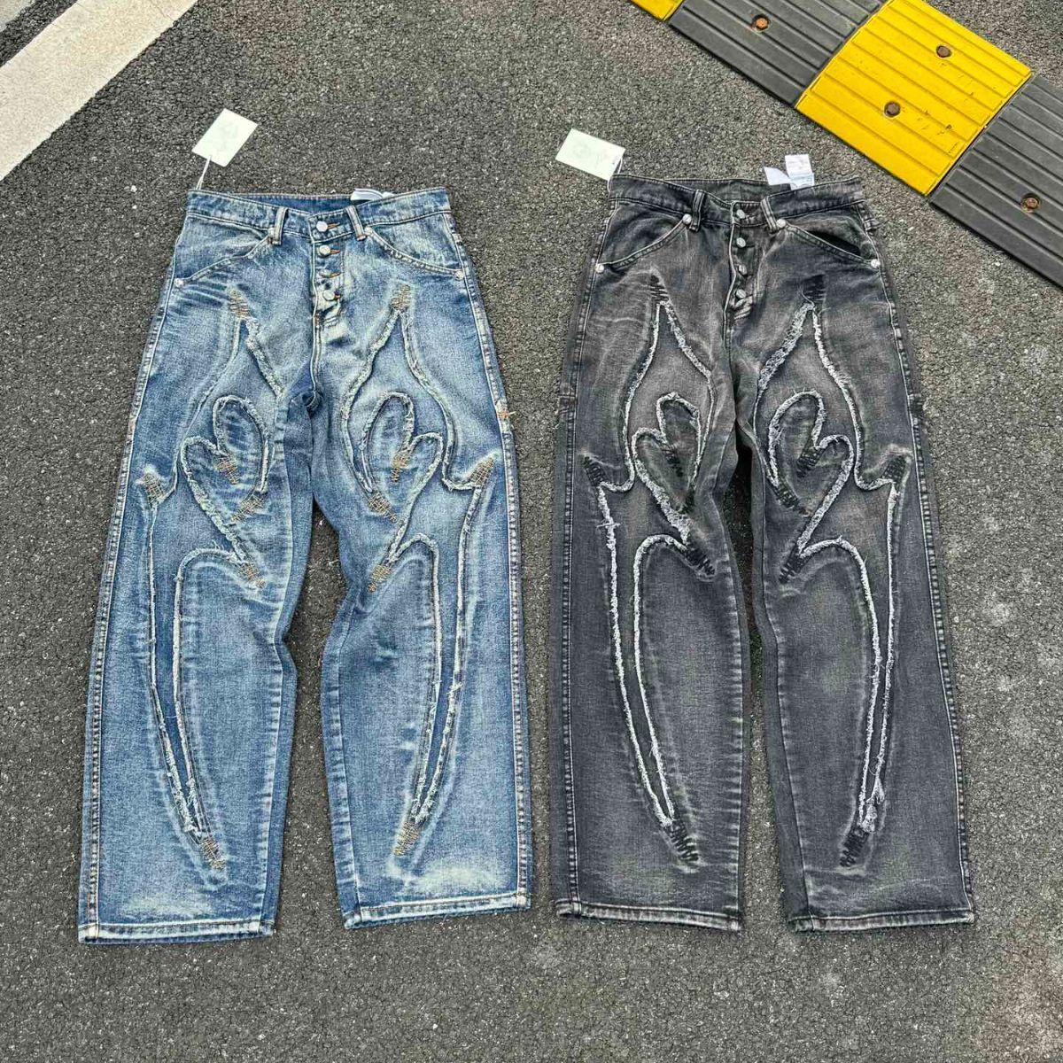 THUG CLUB Tribal Tree Denim Pants サグクラブ デニム thug club トライバルデニムパンツ