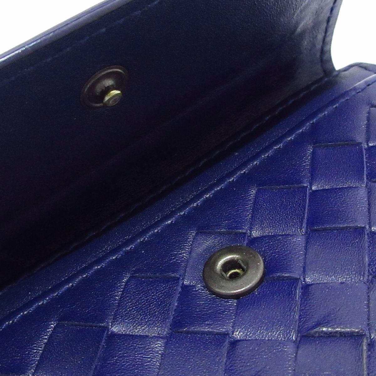 【美品】BOTTEGA VENETA ネイビー コインケース BOTTEGA VENETA(ボッテガヴェネタ) コインケース イントレ
