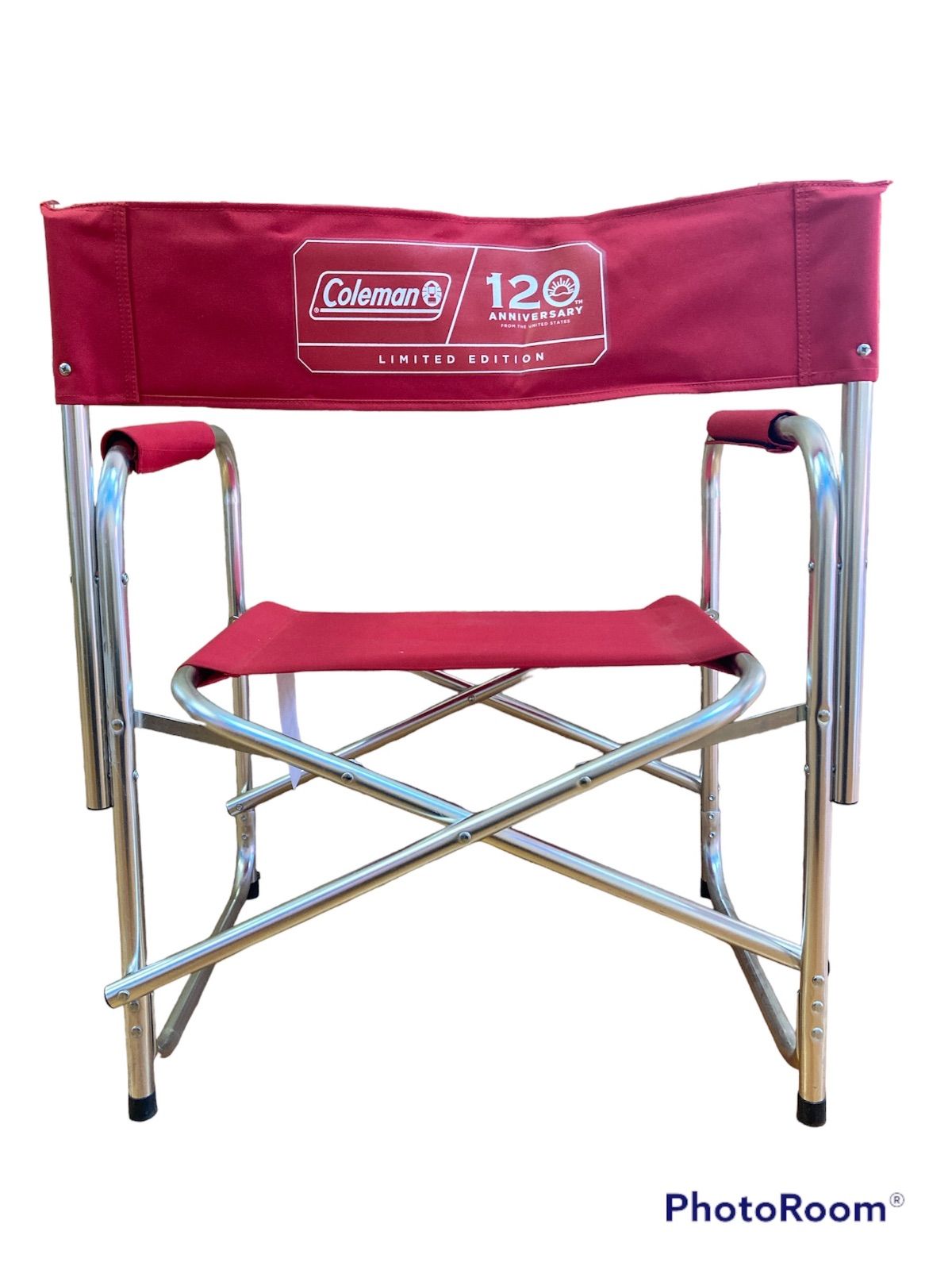 Coleman 120周年記念キャプテンチェア 限定版 テーマは「The Red」…コールマンが創業120周年記念製品を数量