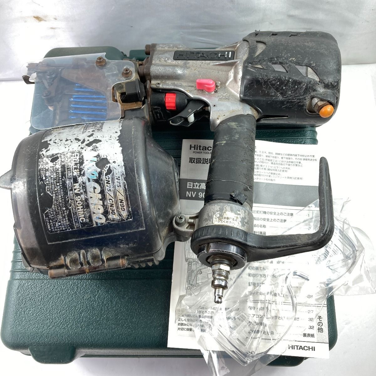 ハイコーキ 日立 高圧釘打ち機NV90HM ハイコーキ 日立 高圧釘打ち機NV90HM