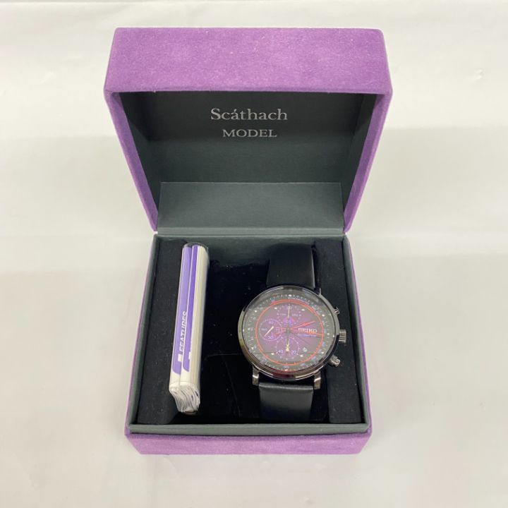 ⚫︎ SEIKO Fate コラボ ウォッチ ランサー スカサハモデル SEIKO Fate コラボ ウォッチ ランサー／スカサハモデル 箱付き