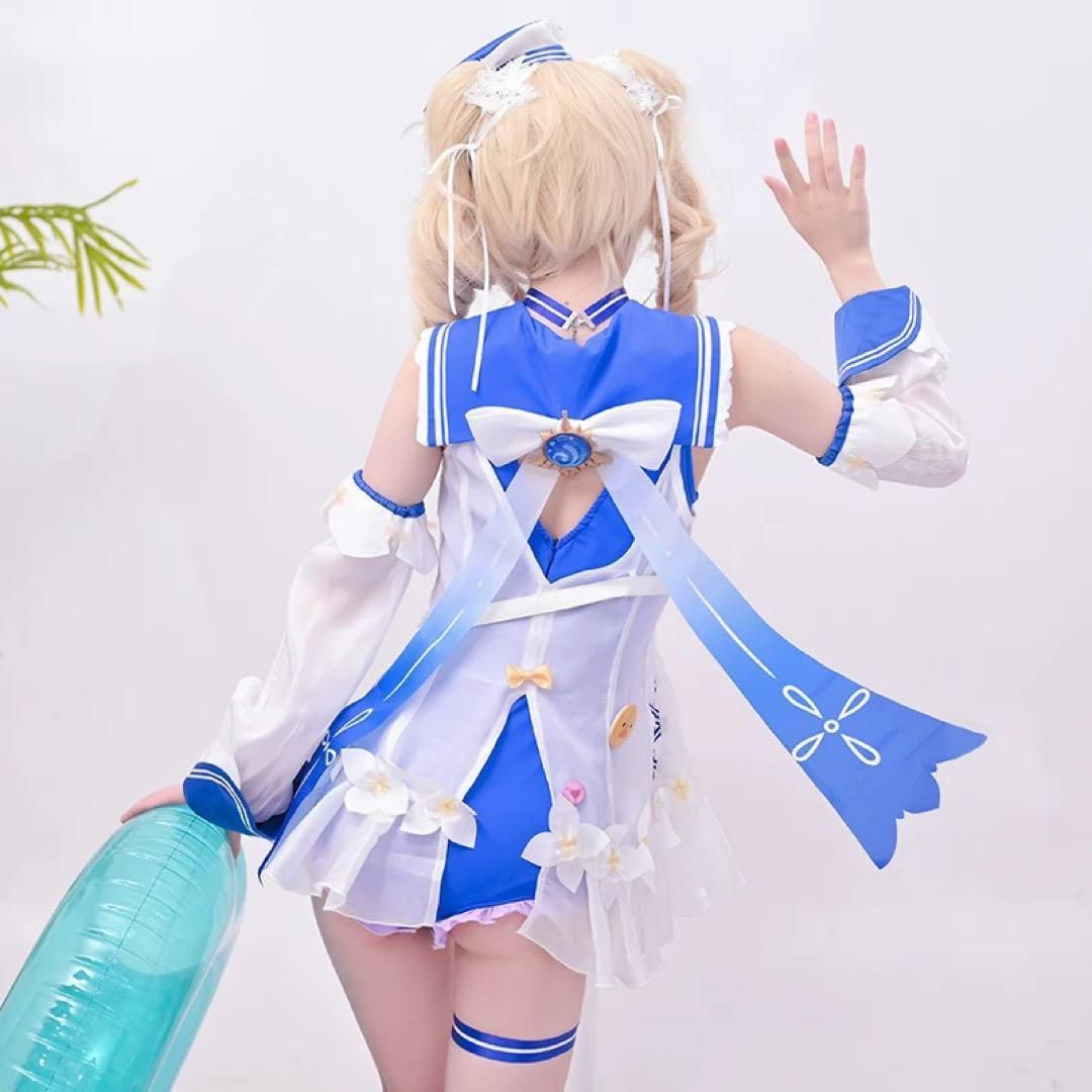 P⑩7 原神 バーバラ 水着 コスプレ 衣装 高品質 防水 武器 プール 海 靴 P⑩7 原神 バーバラ 水着 コスプレ 衣装 高品質 防水 武器