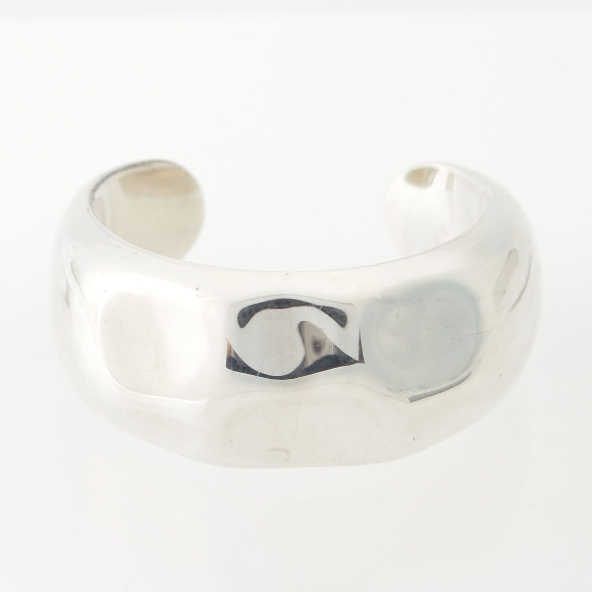 ティファニー ファセットカフ スモール バングル AG925 シルバー 42.4g