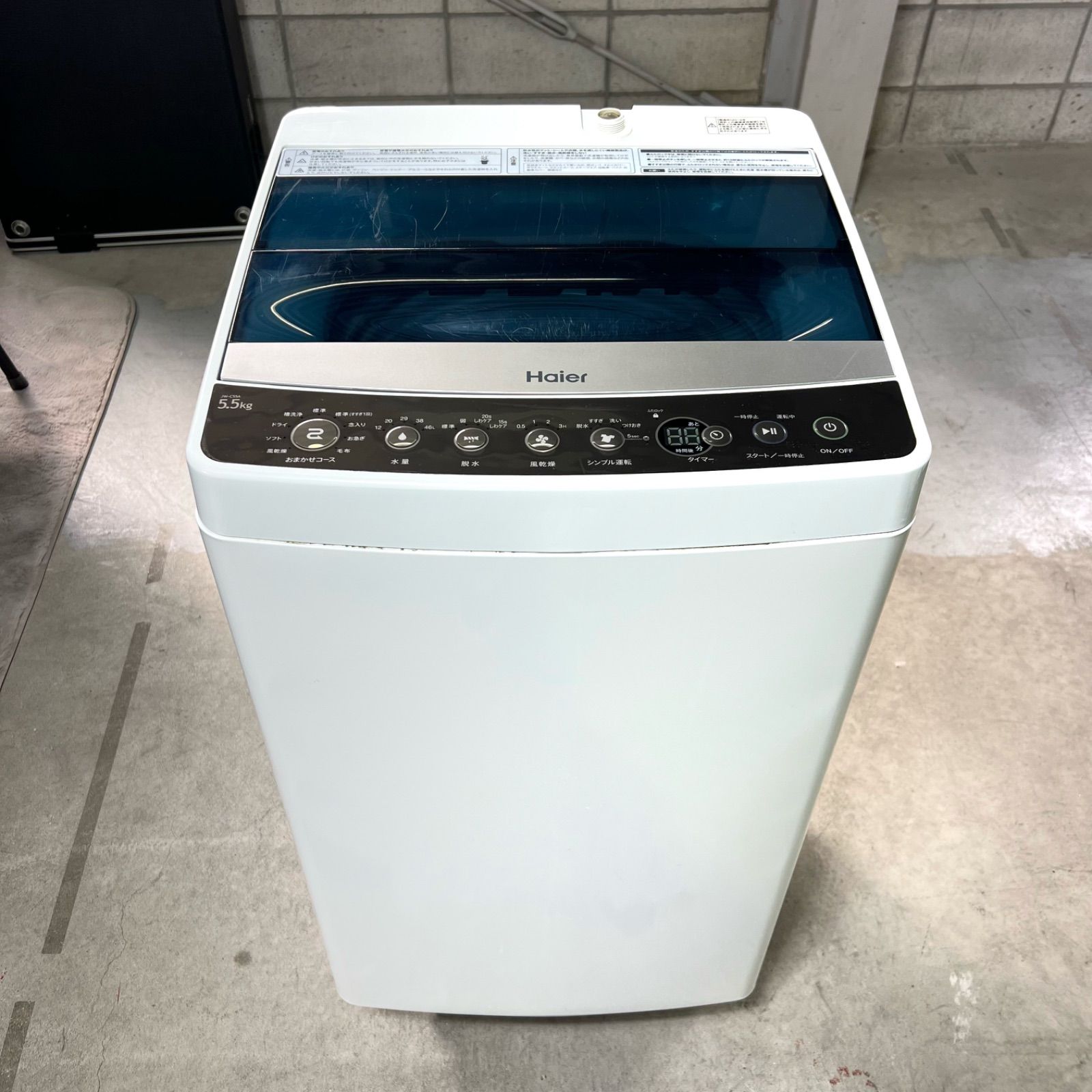 2019年製】Haier ハイアール JW-C55A 全自動電気洗濯機 RT29