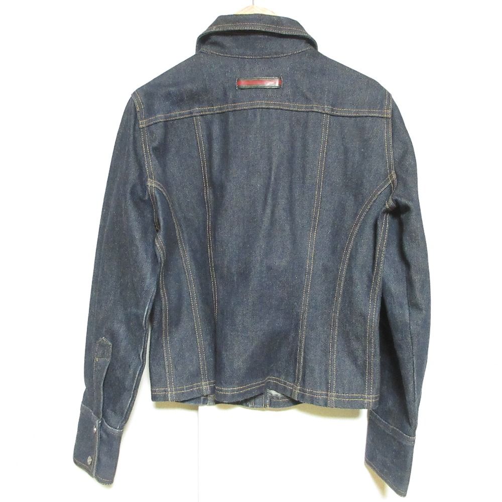 GUCCI グッチ トムフォード期 シェリーライン デニム シャツジャケット サイズ38 インディゴ レディース 古着