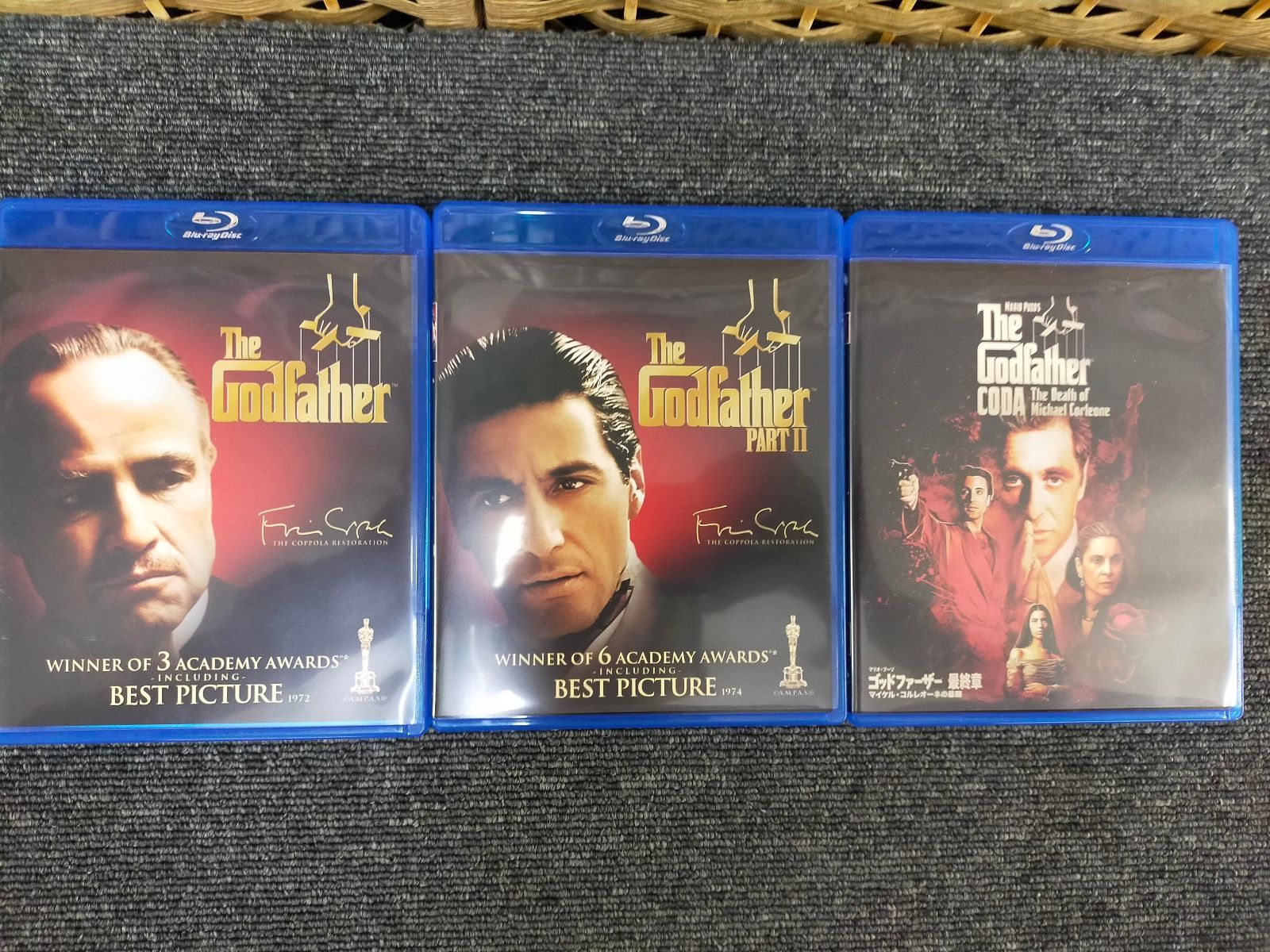 ゴッドファーザー コッポラ・リストレーション ブルーレイBOX〈4枚組