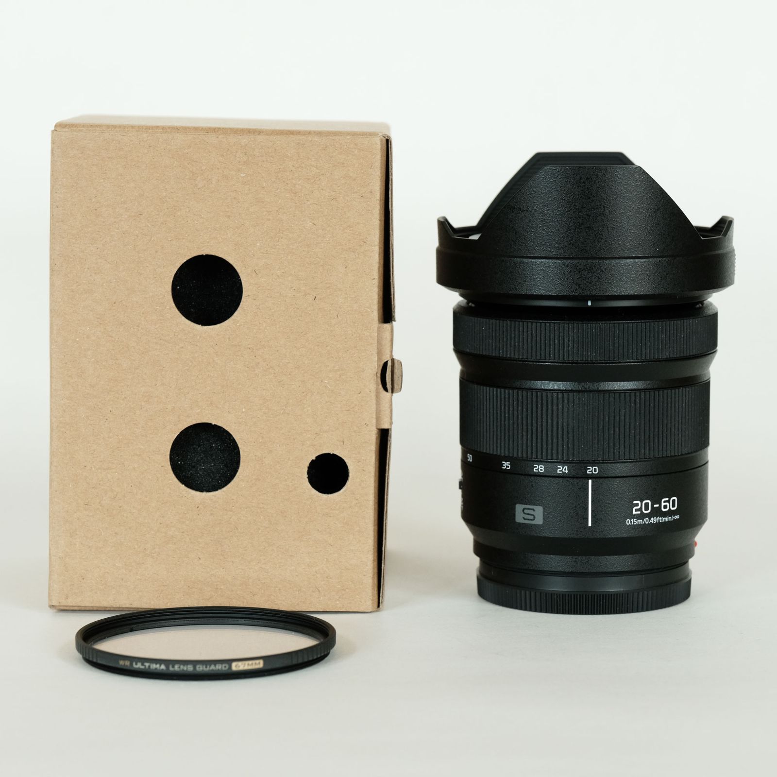 フィルター付】LUMIX S 20-60mm f/3.5-5.6 ズームレンズ