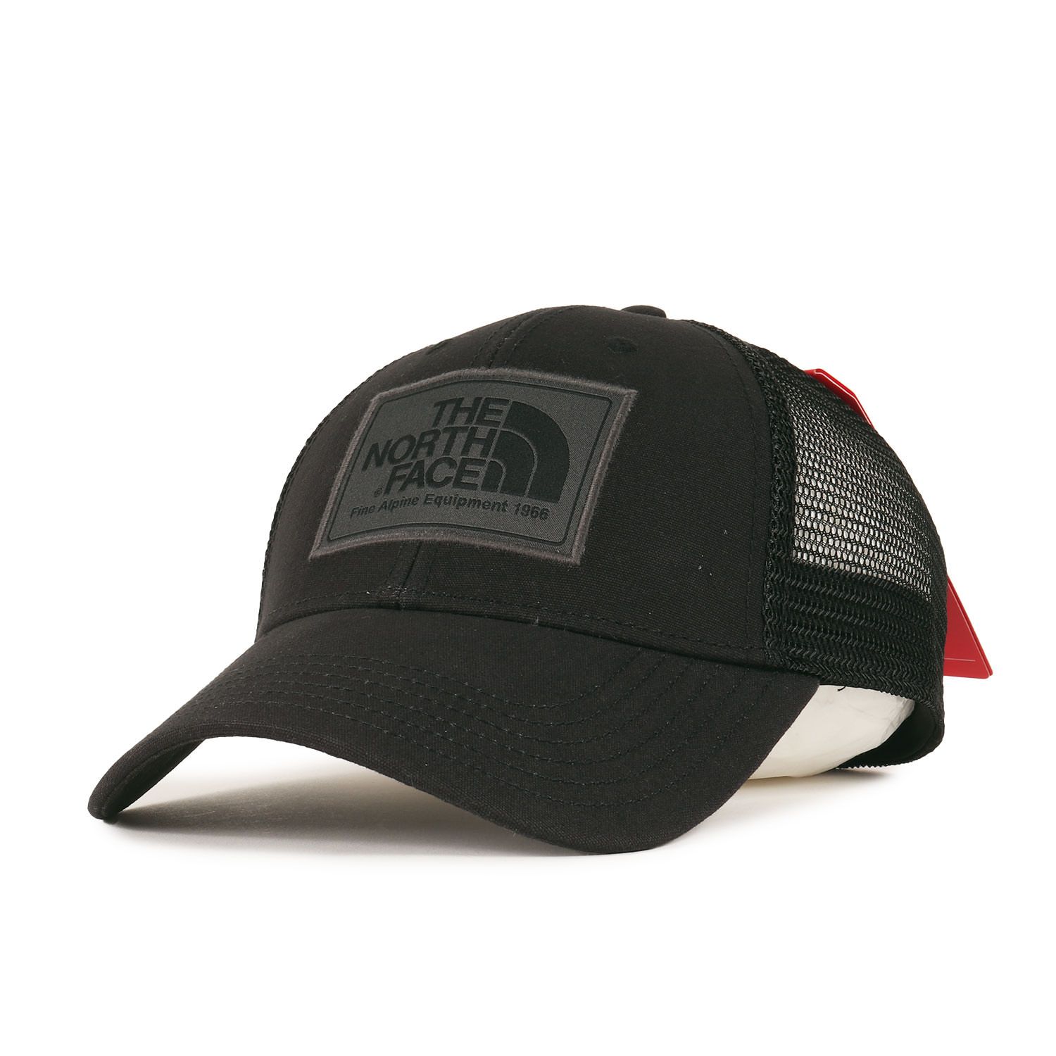 新品 THE NORTH FACE ザ ノースフェイス US企画 ロゴパッチ メッシュキャップ (MUDDER TRUCKER HAT) ブラック 黒 サイズ:ONE SIZE【メンズ】