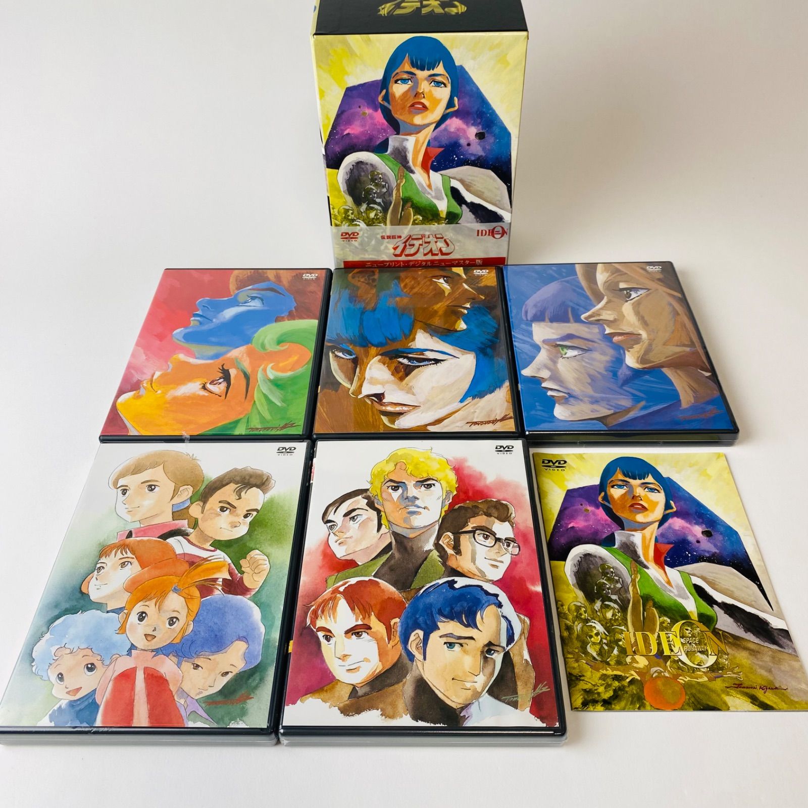 伝説巨神イデオンDVD3種+未使用かるた 伝説巨神イデオンDVD3種+未使用かるた