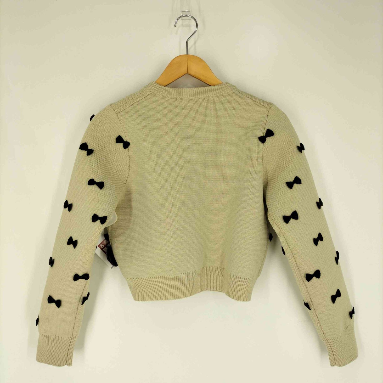 アメリヴィンテージ Ameri VINTAGE MANY RIBBON SHORT KNIT TOP メニー