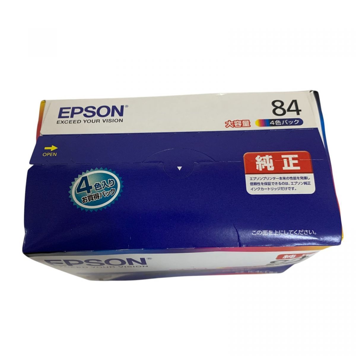 しゅう 未開封 インクカートリッジ EPSON エプソン 純正 大容量 4色パック