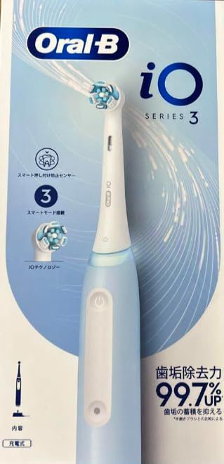 IOG31A60IB アイスブルー オーラルB IOシリーズ 電動歯ブラシ