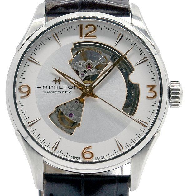 HAMILTON 自動巻き 腕時計 シルバー 良品HAMILTON 自動巻き シルバー 時計