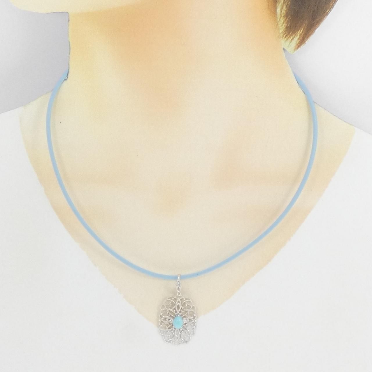 水野薫子　ネックレス　K18 DESIGNER JEWELRY/作家ジュエリー】 水野薫子 ブルートパーズ