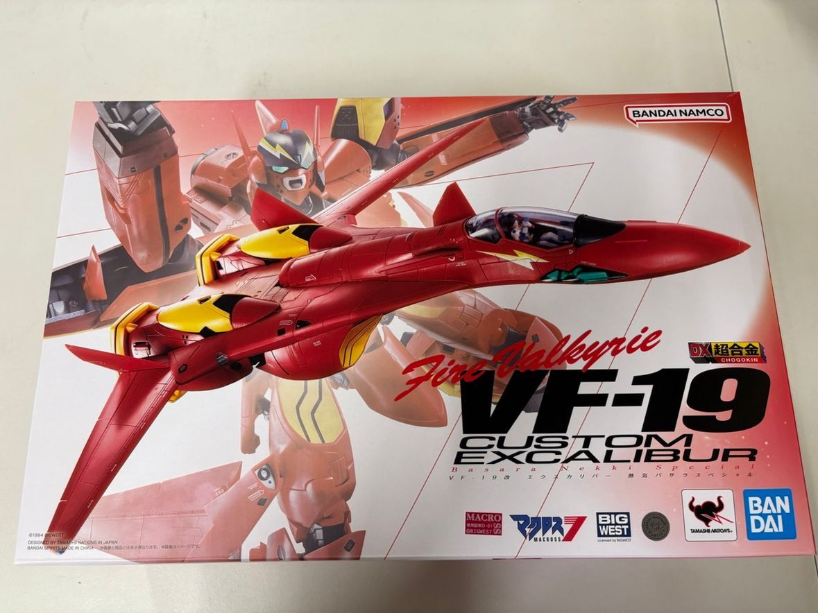新品未開封】DX超合金 VF-19改 エクスカリバー 熱気バサラスペシャル