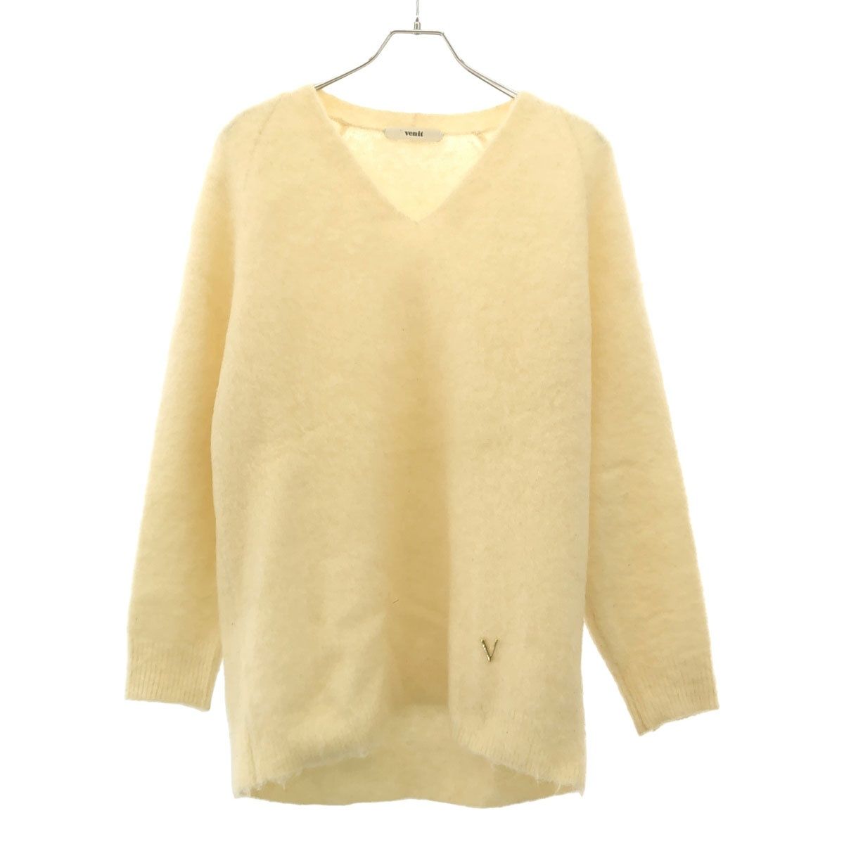 venit◆ニット・セーター(厚手)/38/モヘア/PUP/vek-7939-b venit(ヴェニット) / ニット・セーター(厚手)/38/モヘア/PUP/vek