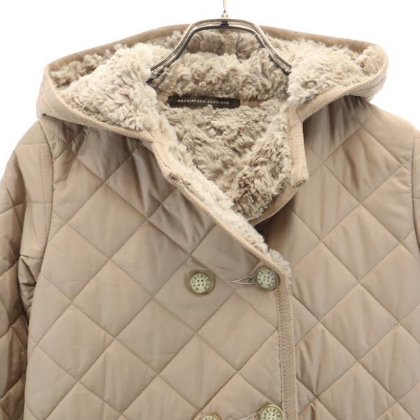 マッキントッシュ フード付き 裏ボア ジャケット 34 ベージュ