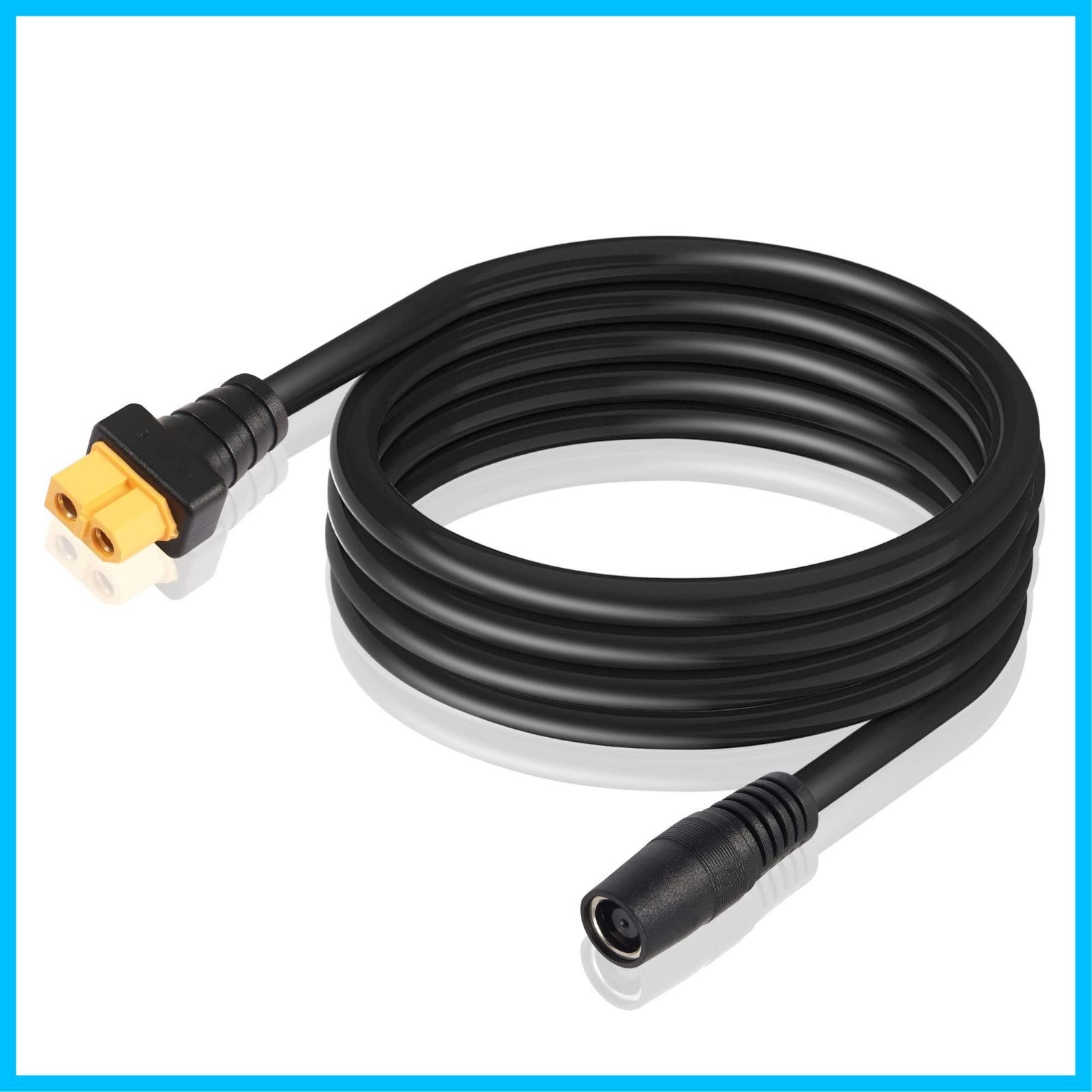 【在庫セール】8mm メス 8mm DC - - DC XT60メスアダプターケーブル 14AWG ソーラーパネルポータブル発電所ソーラー発電機用 電源ケーブル XT60 (1.5m/4.9フィート) PNGKNYOCN
