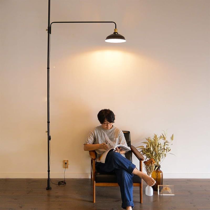 新着商品】DRAW A LINE ランプシェイド ブラック サイズ:幅27x奥行27x