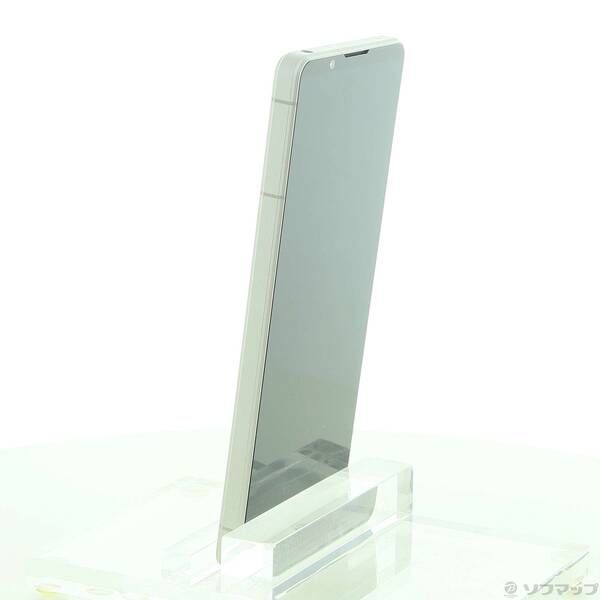 中古品〕 Xperia 1 VI 256GB プラチナシルバー SO-51E docomo