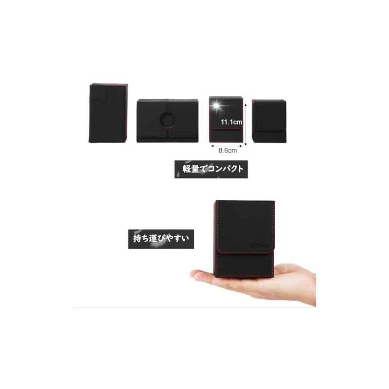 Venssu デッキケース トレカケース カードディスプレイウィンドウ 100