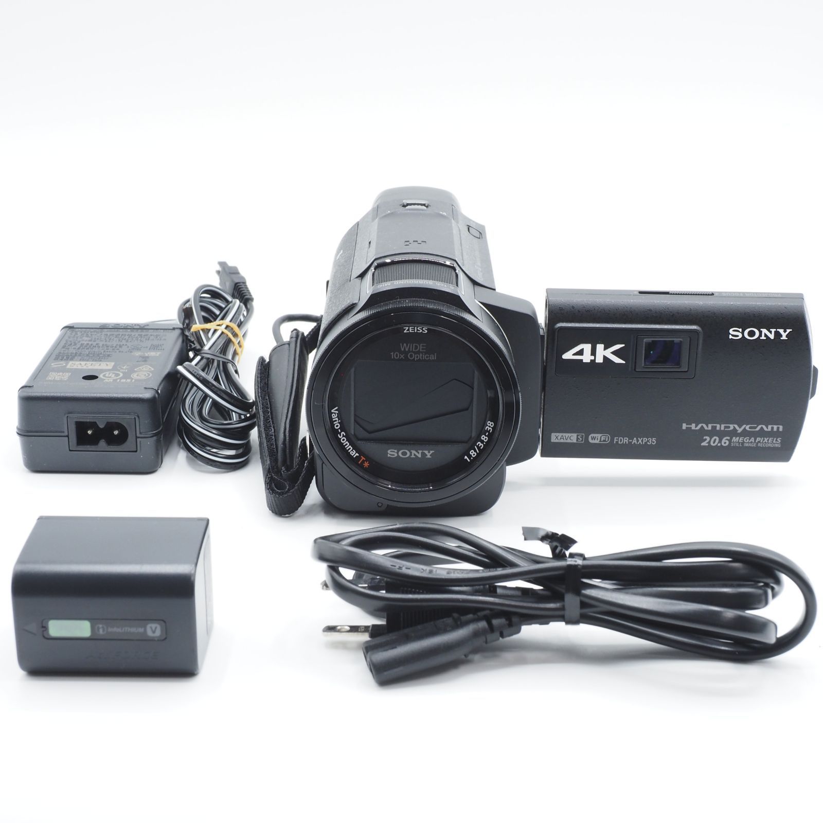 ☆極上品☆ SONY ソニー 4Kビデオカメラ Handycam FDR-AXP35