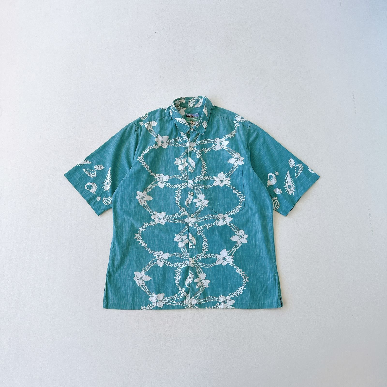 最終値 80s reynspooner ダイヤモンドヘッドタグ レーヨン アロハ 希少 80s Reyn spooner ダイヤモンドヘッドタグ アロハシャツ L