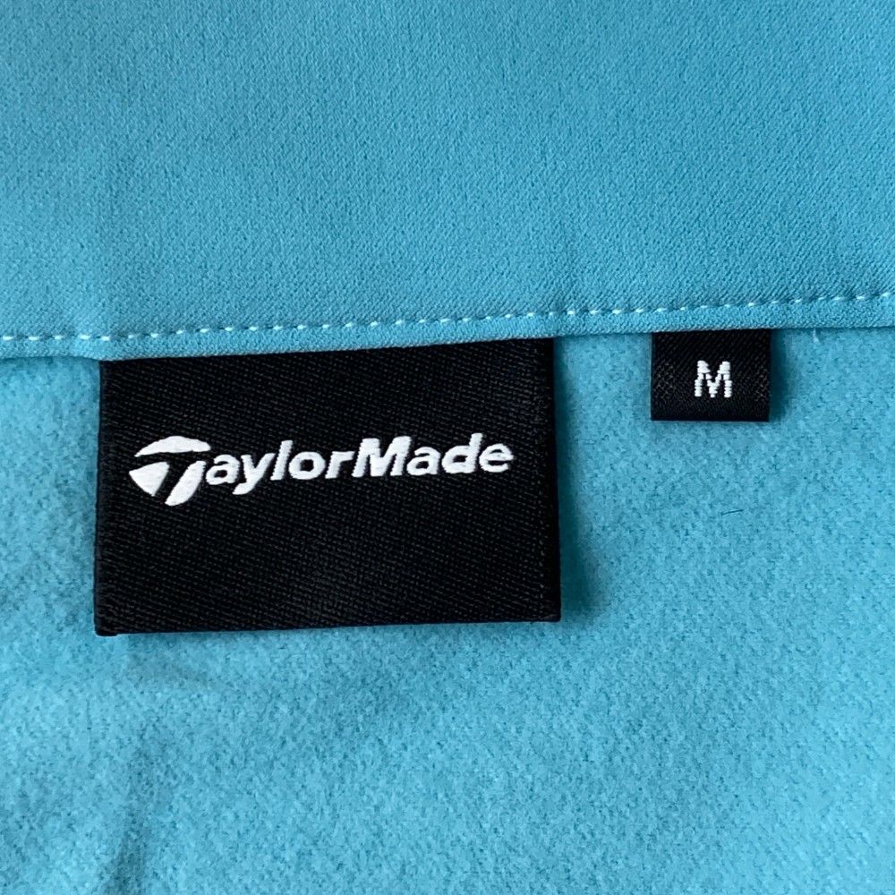 サイズ：M TAYLOR MADE テーラーメイド  ジップジャケット  ブルー系 [240101419994] ゴルフウェア メンズ ストスト サイズ：M TAYLOR MADE テーラーメイド ジップジャケット ブルー